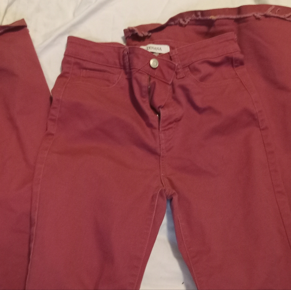 Pink bell bottoms